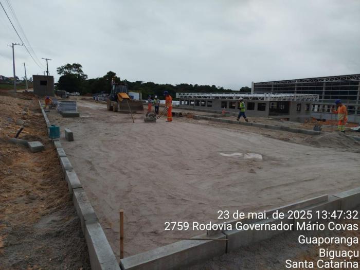 Obra MERCADO LIVRE-Governador Celso Ramos/SC