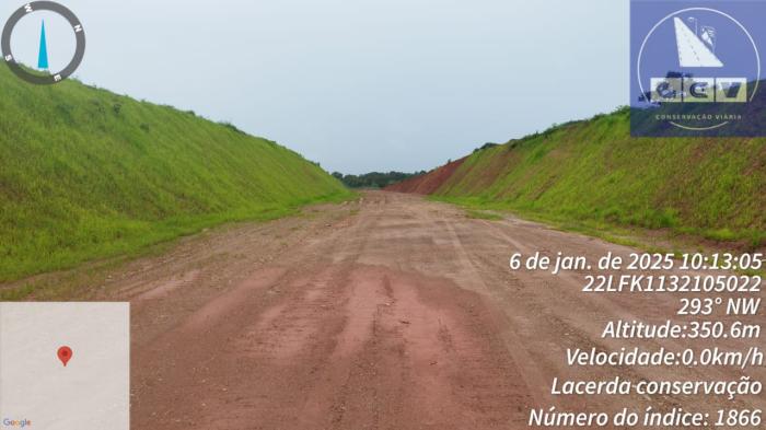 Obra da VALE- Ferrovia de Integração do Centro-Oeste (FICO)