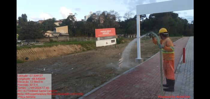 PARQUE LINEAR SERRARIA-SÃO JOSÉ/SC